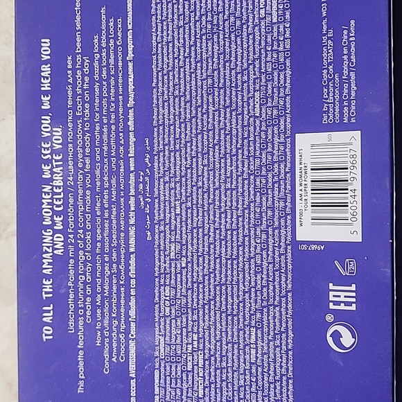 CIATE I Am a Woman What's Your Super Power Neutral Eyeshadow Palette Volume 2 - Picture 4 of 4